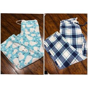 Women’s fleece lounge pants lot